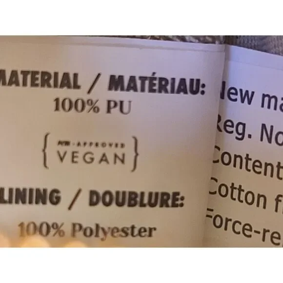 Colab Mini‎ Backpack Sling Bag White Embroidered Strap Vegan - Picture 9 of 9